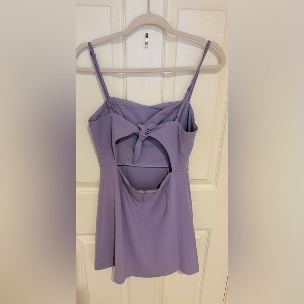 French Connection Lavender Spaghetti Strap Top - Picture 2 of 3